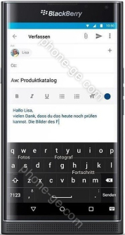 BlackBerry Priv black