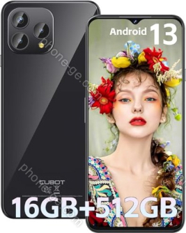 Cubot P80 512GB black