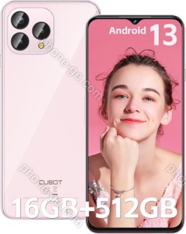 Cubot P80 512GB pink