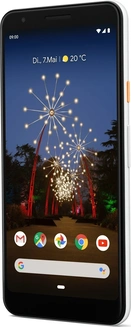 Google Pixel 3a clearly white