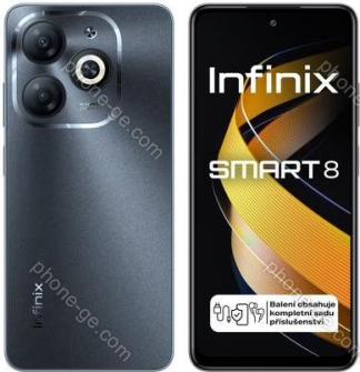 Infinix Smart 8 64GB Timber Black
