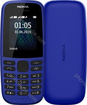 Nokia 105 (2019) Dual-SIM blue