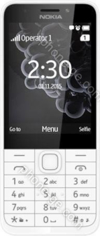 Nokia 230 Dual-SIM white/silver
