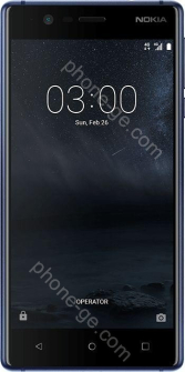 Nokia 3 Single-SIM blue