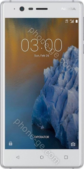 Nokia 3 Single-SIM silver