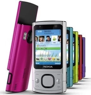 Nokia 6700 slide Pink