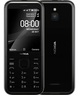 Nokia 8000 4G Dual-SIM onyx black