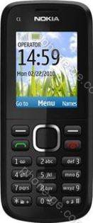 Nokia C1-02 black