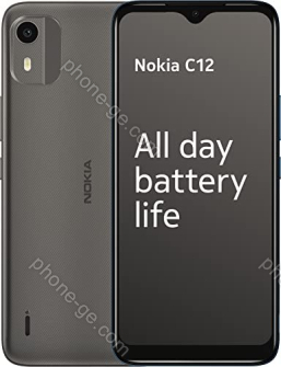 Nokia C12 Charcoal