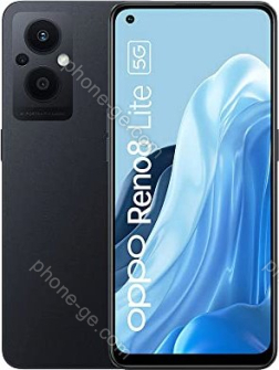 Oppo Reno 8 Lite 5G cosmic Black