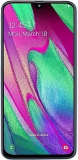 Samsung Galaxy A40 Duos White