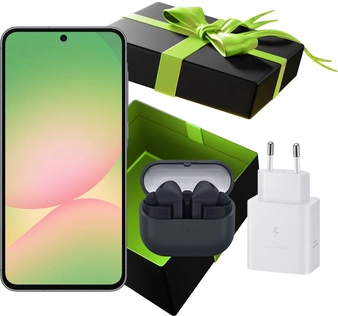 Samsung Galaxy A56 5G mit Buds3 FE & Charger 256GB Awesome Graphite