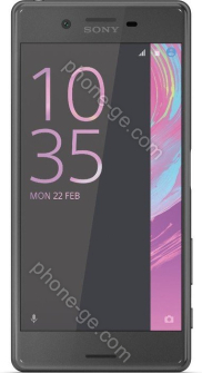 Sony Xperia X black 