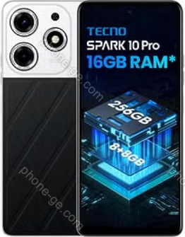 Tecno Mobile Spark 10 Pro 256GB Starry Black