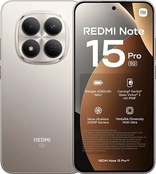 Xiaomi Redmi Note 15 Pro 5G 256GB/8GB Titanium