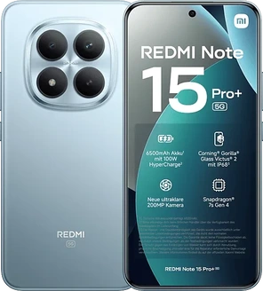Xiaomi Redmi Note 15 Pro+ 5G 256GB/8GB glacier blue