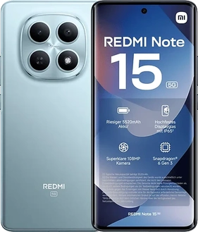 Xiaomi Redmi Note 15 5G 128GB/6GB glacier blue