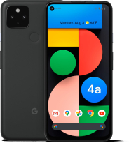 Google pixel 4a 5G just black