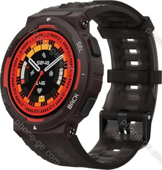 Amazfit Active Edge lava Black 