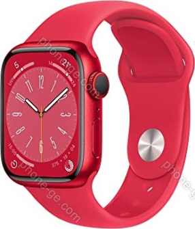 Apple Watch Series 8 (GPS) 45mm aluminium (PRODUCT)RED with sport wristlet (PRODUCT)RED 