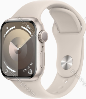 Apple Watch Series 9 (GPS) 41mm aluminium Polarstern with sport wristlet S/M Polarstern 