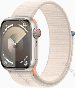 Apple Watch Series 9 (GPS + cellular) 41mm aluminium Polarstern with Sports Loop Polarstern 