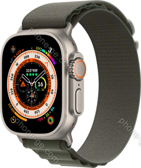 Apple Watch Ultra with Alpine Loop Small green 