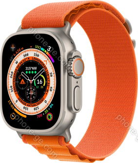 Apple Watch Ultra with Alpine Loop Small orange 