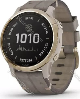 Garmin Fenix 6S Pro solar light gold/shale grey 