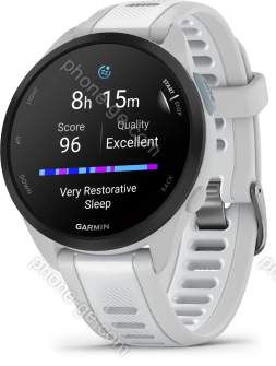 Garmin Forerunner 165 Music mist grey/whitestone 