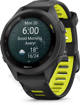 Garmin Forerunner 265S black/amp yellow 