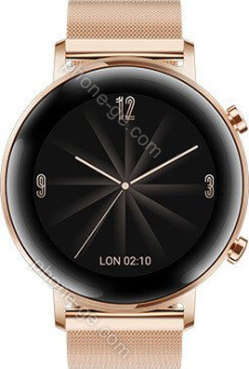 Huawei Watch GT 2 elegant 42mm gold with Milanaise-Wristlet refined gold 
