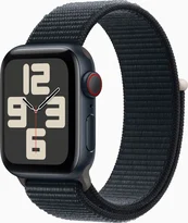 Apple Watch SE (2022) (GPS + cellular) 40mm midnight with Sports Loop midnight