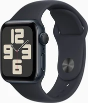 Apple Watch SE (2022) (GPS) 40mm midnight with sport wristlet M/L midnight