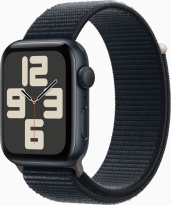 Apple Watch SE 2022 (GPS) 44mm midnight with Sports Loop midnight 