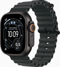 Apple Watch Ultra 3 black with Ocean Wristlet black