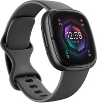 Fitbit scythe 2 activity tracker nachtgrau/aluminium graphite 