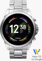 Fossil Gen 6 Smartwatch 44mm Smoke Stainless Steel 