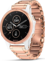 Garmin Fenix 5S Plus Sapphire rose gold with metal bracelet 