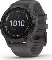 Garmin Fenix 6 Pro solar black/slate grey 