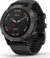 Garmin Fenix 6 Sapphire carbon grey dlc/black 