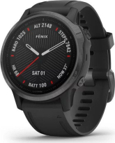 Garmin Fenix 6S Sapphire carbon grey dlc/black 