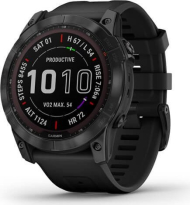 Garmin Fenix 7X Sapphire solar black dlc titanium/black 