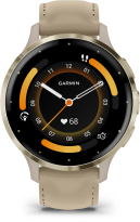 Garmin Venu 3S Soft gold/french grey leather 