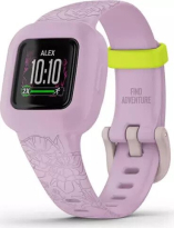 Garmin vivofit jr. 3 activity tracker floral pink 