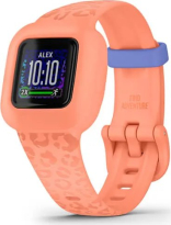 Garmin vivofit jr. 3 activity tracker peach leopard 