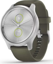 Garmin vivomove Style activity tracker moss/silver 