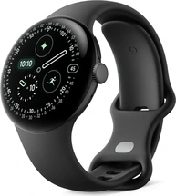 Google pixel Watch 4 (Wi-Fi) 41mm Matte Black with sport wristlet Obsidian