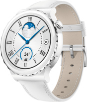 Huawei Watch GT 3 Pro Ceramic 43mm white Leather 