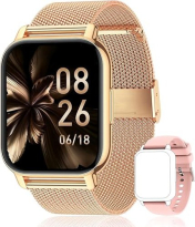 Popglory Smartwatch 1.85" rose gold/pink 